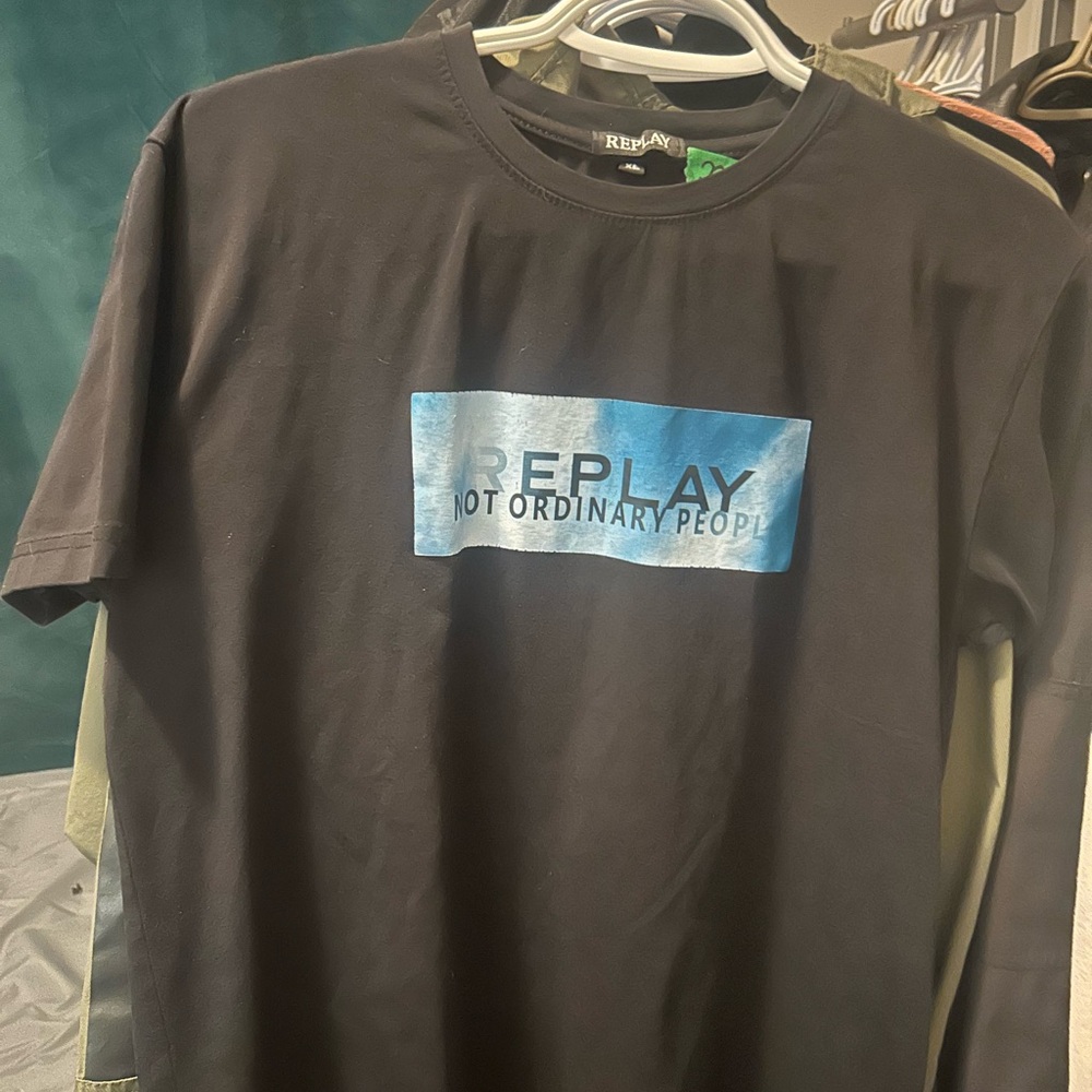 Replay Black T-Shirt